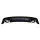 Дифузор ( заднього бампера )  Black / Black Pipe ( в стилі RS3 ) Sedan на Audi A3 8V 2012-2016 року