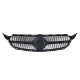 Решітка радіатора Black ( з місцем під камеру ) Diamond  на Mercedes-Benz C-Class W205 2018-2021 року