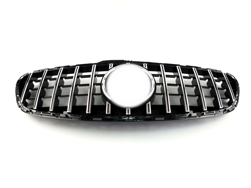 Решітка радіатора  Chrome Black GT на Mercedes-Benz E-Class W212 2013-2016 року
