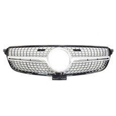 Решітка радіатора Silver Diamond на Mercedes-Benz GLE-Class W166 2015-2018 року