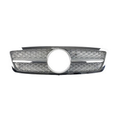 Решітка радіатора Silver SL на Mercedes-Benz C-Class W203 2000-2007 року
