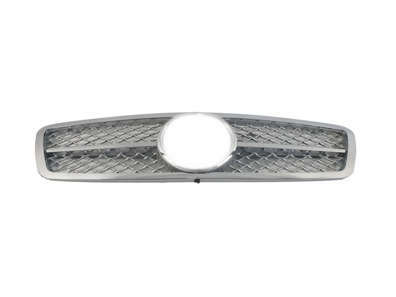 Решітка радіатора Silver SL на Mercedes-Benz C-Class W203 2000-2007 року
