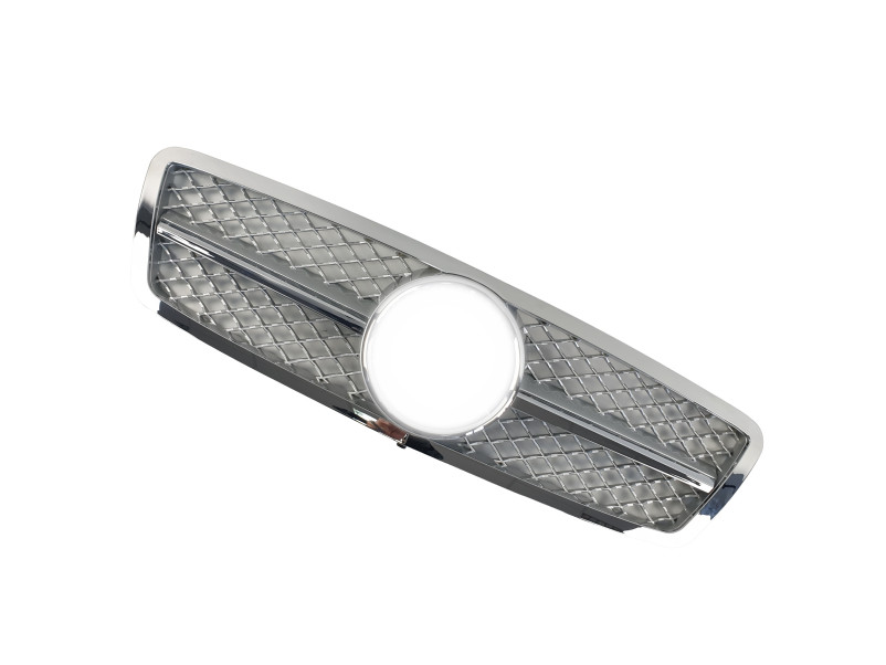 Решітка радіатора Silver SL на Mercedes-Benz C-Class W203 2000-2007 року