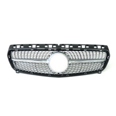 Решітка радіатора Silver Diamond на Mercedes-Benz A-Class W176 2012-2015 року