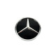 Логотипи Chrome  скляний ( муляж дистроніка ) на Mercedes-Benz C-Class W204 2007-2014 року
