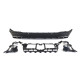 Дифузор ( заднього бампера ) Full Black / Chrome Pipe ( стиль GLE63 AMG ) на Mercedes-Benz GLE-Class W167 2018-2023 року