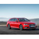 Решітки в бампер Black Silver ( S4 Competition під радари ) на Audi A4 B9 2015-2019 року
