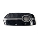 Решітки в бампер Black / Chrome ( стиль RSQ3 під туманки та парктоніки ) на Audi Q3 8U 2011-2014 року