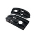 Решітки в бампер Black  ( Offroad ) на Audi Q5 8R 2008-2012 року