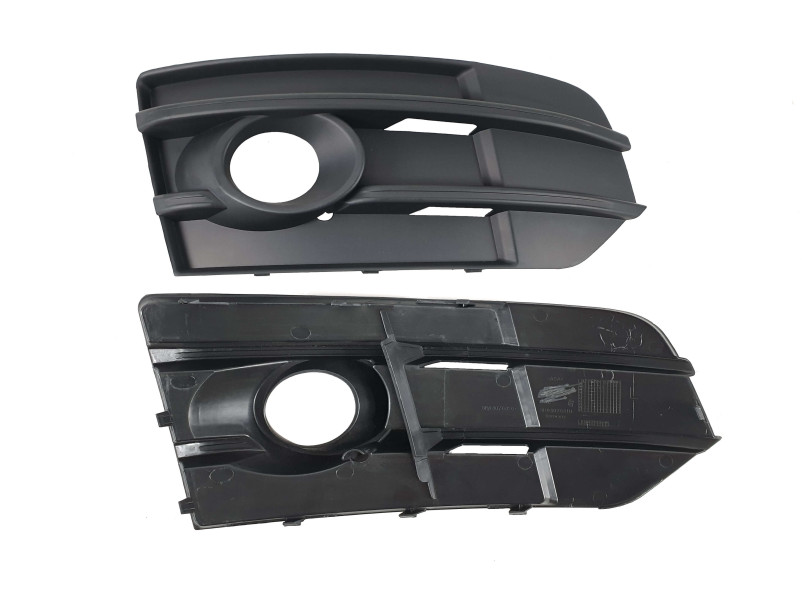 Решітки в бампер Black  ( Offroad ) на Audi Q5 8R 2008-2012 року