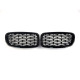 Ніздрі Diamond All Black  на BMW 3 Series F30 / F31 2011-2018 року