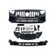 Комплект обвісів  ( стиль AMG45 ) Body Kit на Mercedes-Benz A-Class W177 2018-2022 року
