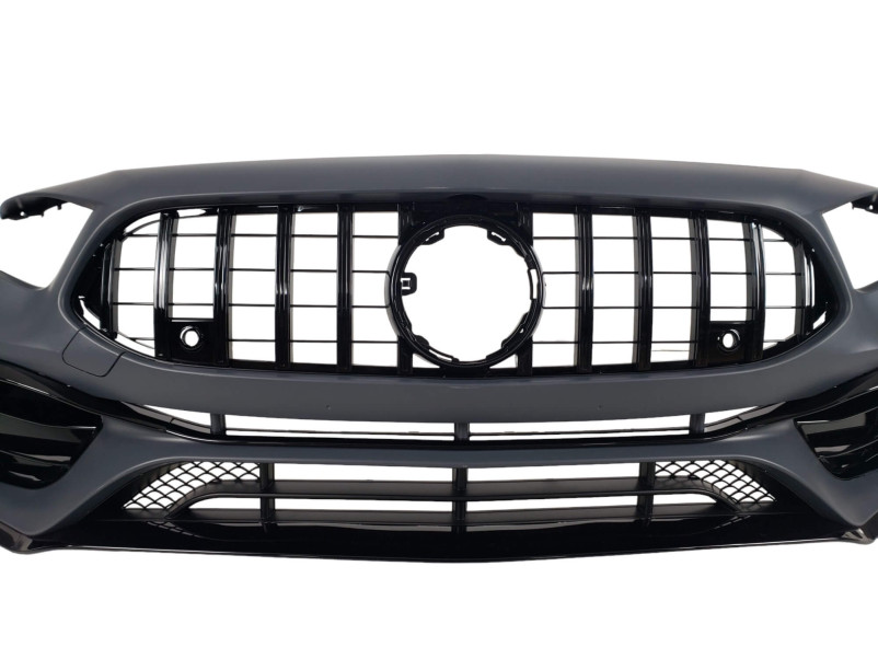 Комплект обвісів  ( стиль AMG45 ) Body Kit на Mercedes-Benz A-Class W177 2018-2022 року