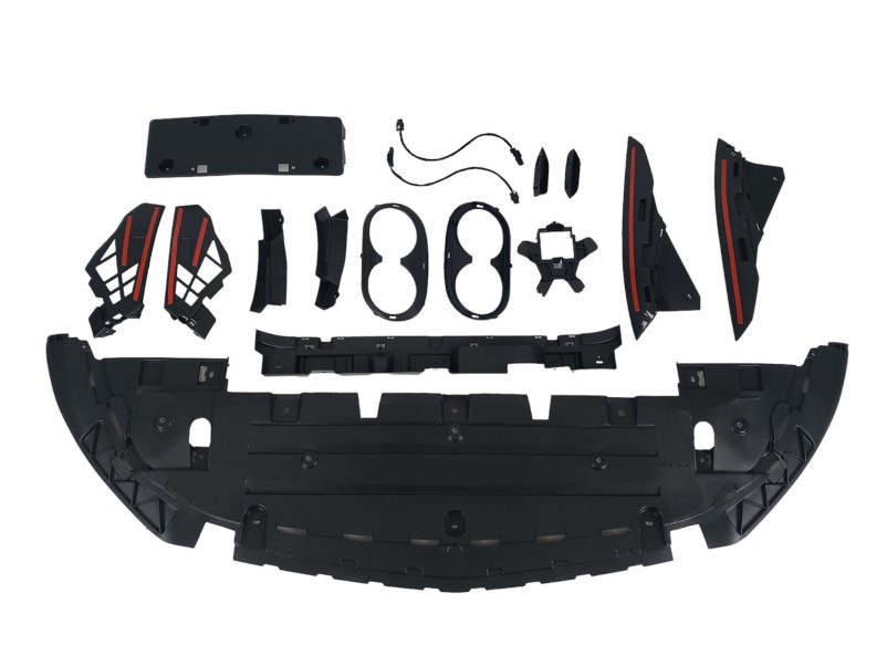 Комплект обвісів  ( стиль AMG45 ) Body Kit на Mercedes-Benz A-Class W177 2018-2022 року