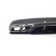 Дифузор ( заднього бампера ) Full Black ( стиль AMG C63 Edition 1 ) Sedan на Mercedes-Benz C-Class W205 2014-2018 року