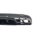 Дифузор ( заднього бампера ) Full Black ( стиль AMG C63 Edition 1 ) Sedan на Mercedes-Benz C-Class W205 2014-2018 року