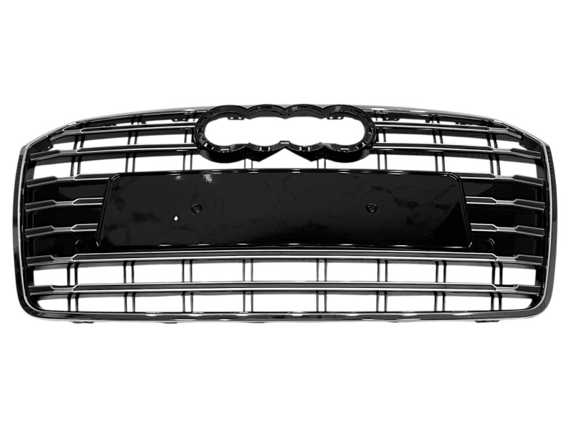 Решітка радіатора Chrome Black ( в стилі S7 ) на Audi A7 4G 2014-2017 року