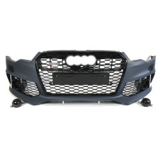 Передній бампер  ( в стилі RS6 ) на Audi A6 C7 2011-2014 року