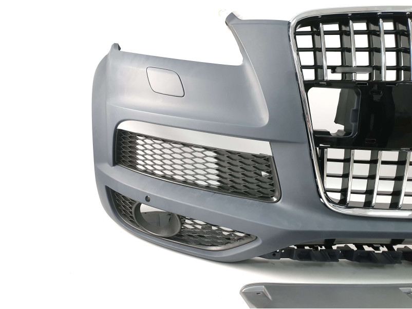 Передній бампер  ( в стилі SQ7 ) на Audi Q7 4L 2005-2015 року