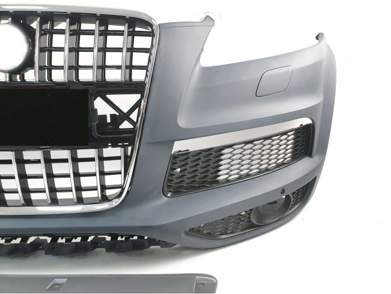 Передній бампер  ( в стилі SQ7 ) на Audi Q7 4L 2005-2015 року