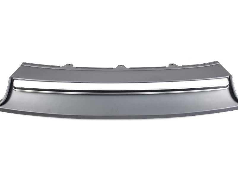 Дифузор ( заднього бампера ) Silver ( в стилі S4 00-00 ) на Audi A4 B8 2011-2015 року