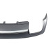 Дифузор ( заднього бампера ) Silver ( в стилі S4 00-00 ) S-Line на Audi A4 B8 2011-2015 року