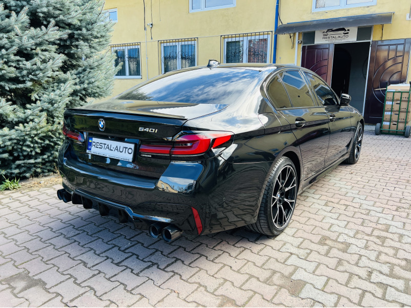 Спойлер Чорний глянець ( стиль M5 ) на BMW 5 Series G30 / G31 2017-2020 року
