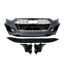 Передній бампер  ( стиль RS5 ) під дистронік V2 на Audi A5 B9 2020-2025 року