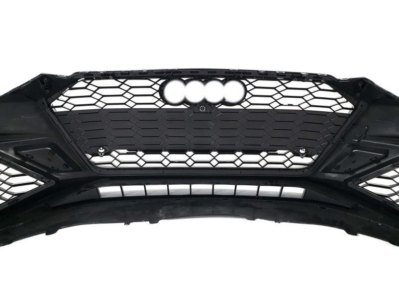 Передній бампер  ( стиль RS5 ) під дистронік V2 на Audi A5 B9 2020-2025 року