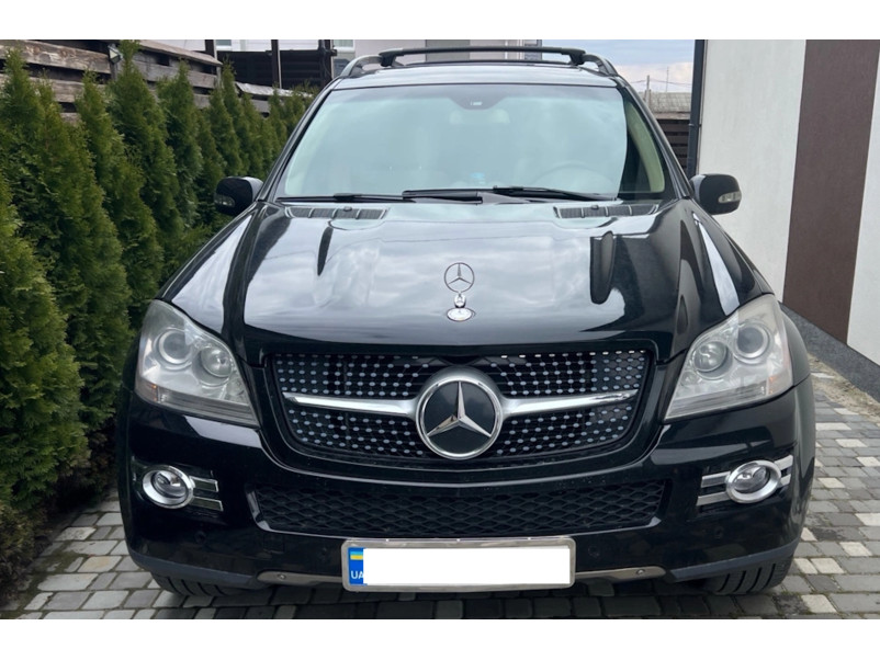 Решітка радіатора Silver Diamond на Mercedes-Benz GL-Class X164 2006-2009 року
