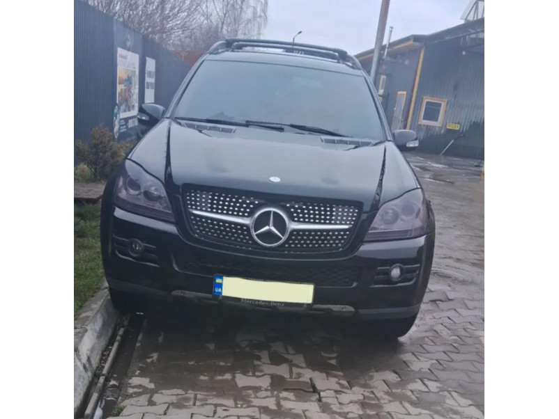 Решітка радіатора Silver Diamond на Mercedes-Benz GL-Class X164 2006-2009 року