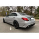 Спойлер Чорний глянець ( седан ) на Mercedes-Benz C-Class W205 2014-2018 року