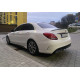 Спойлер Чорний глянець ( седан ) на Mercedes-Benz C-Class W205 2014-2018 року
