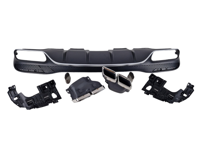 Комплект обвісів  ( стиль GLE63 AMG ) Body Kit на Mercedes-Benz GLE-Class W166 2015-2018 року