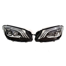 Передні фари  ( Multibeam ) оригінал комплектні  на Mercedes-Benz S-Class W222 2017-2020 року