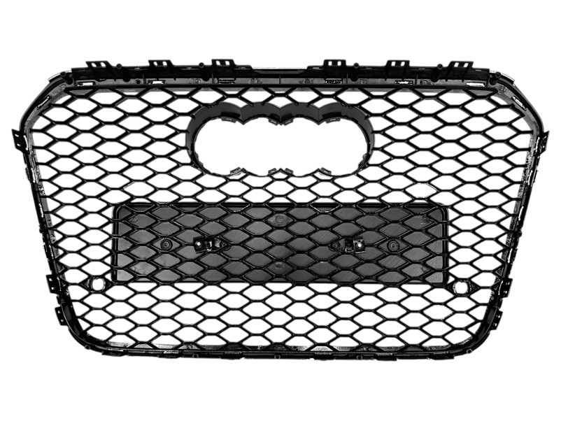 Решітка радіатора Chrome Black ( в стилі RS6 ) на Audi A6 C7 2011-2014 року
