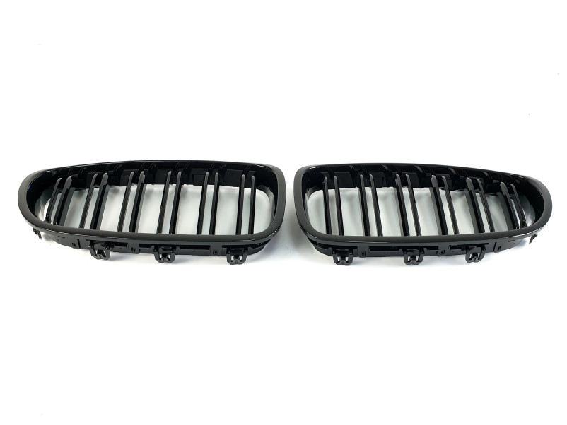 Ніздрі Чорний глянець ( Подвійні M-Look ) на BMW 5 Series F10 / F11 2010-2017 року