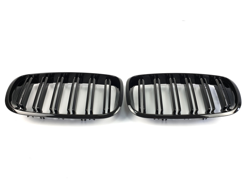 Ніздрі Чорний глянець ( Подвійні M-Look ) на BMW X5 E70 2010-2013 року