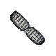 Ніздрі Чорний глянець ( Подвійні M-Look ) на BMW X5 E70 2010-2013 року