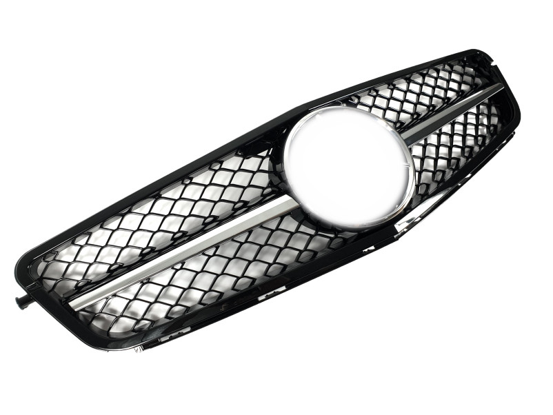 Решітка радіатора Black W/Moulding SL на Mercedes-Benz C-Class W204 2007-2014 року