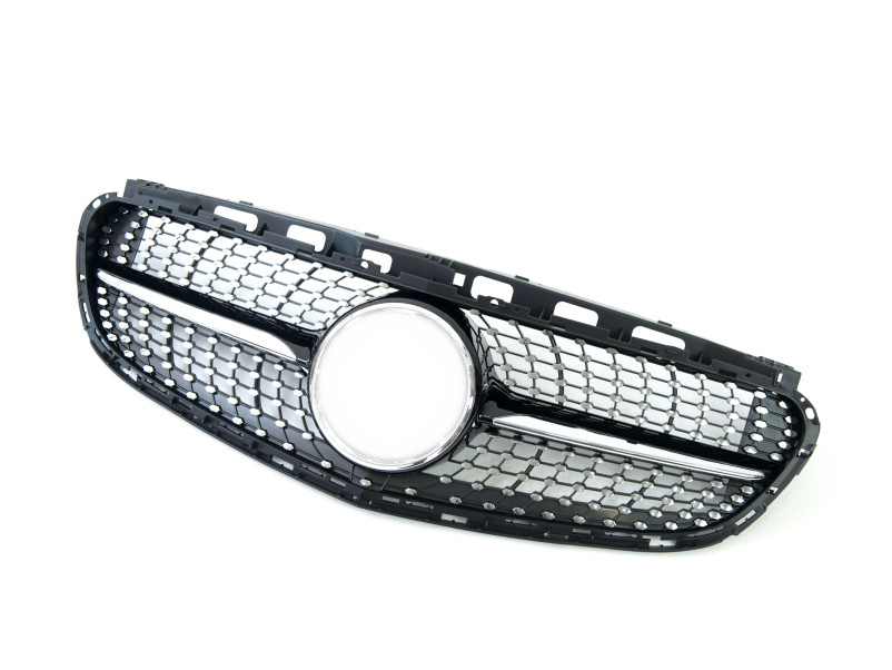 Решітка радіатора Black Diamond на Mercedes-Benz E-Class W212 2013-2016 року