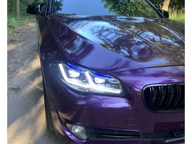 Передні фари  стиль G30 Laser LCI на BMW 5 Series F10 / F11 2010-2017 року