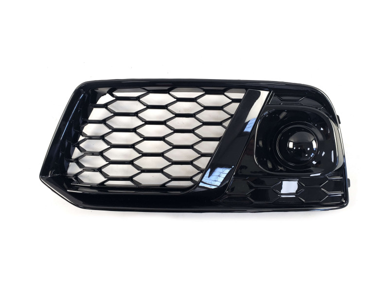 Решітки в бампер Full Black ( в стилі RSQ5 ) на Audi Q5 80A 2016-2020 року