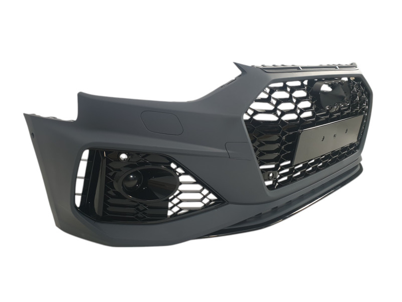 Передній бампер  ( в стилі RS4 ) на Audi A4 B9 2019-2023 року