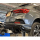 Дифузор ( заднього бампера )  ( стиль RS ) на Audi Q3 83A 2018-2023 року
