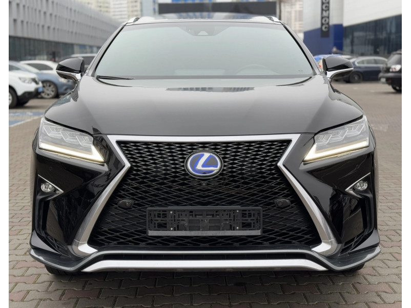 Решітка радіатора Black ( стиль F-Sport ) на Lexus RX 2015-2019 року