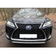 Решітка радіатора Gray ( стиль F-Sport ) на Lexus RX 2019-2022 року
