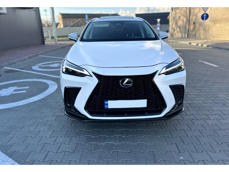 Передній бампер  ( стиль F-Sport ) на Lexus NX 2021-2024 року