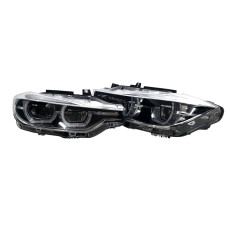 Передні фари  Full Led ( комплектні з блоками ) Silver на BMW 3 Series F30 / F31 2011-2018 року