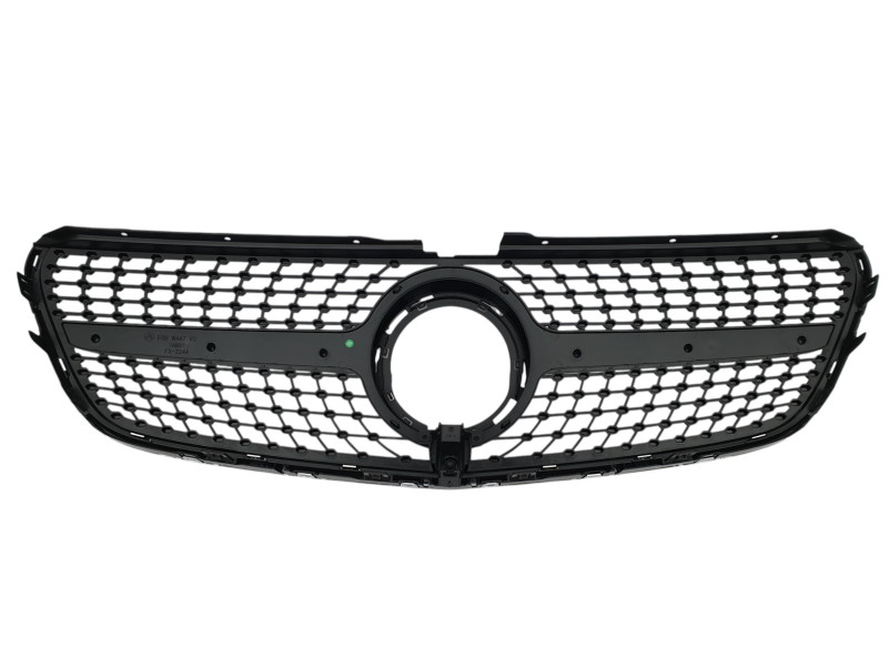 Решітка радіатора  ( Diamond Black ) на Mercedes-Benz V-Class W447 2019-2023 року